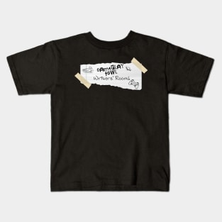 Gameplay Fowl Writers' Room Kids T-Shirt